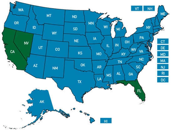 Driver Ed To Go Map