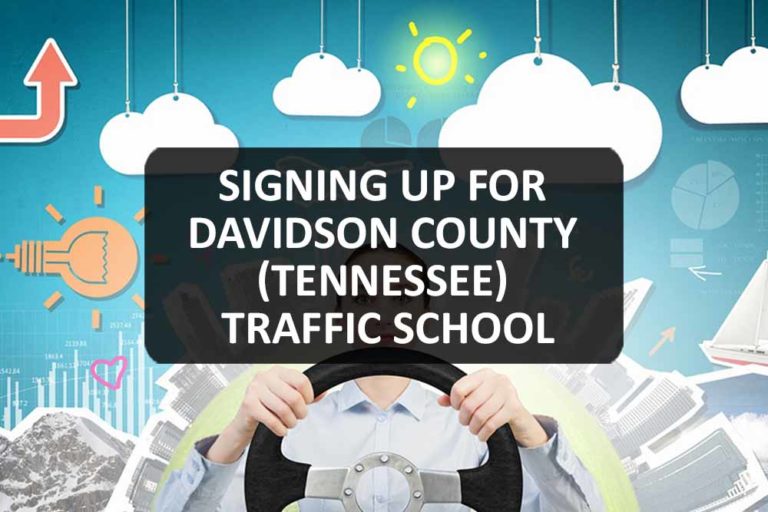 Davidson County Tennessee Online Traffic Schools