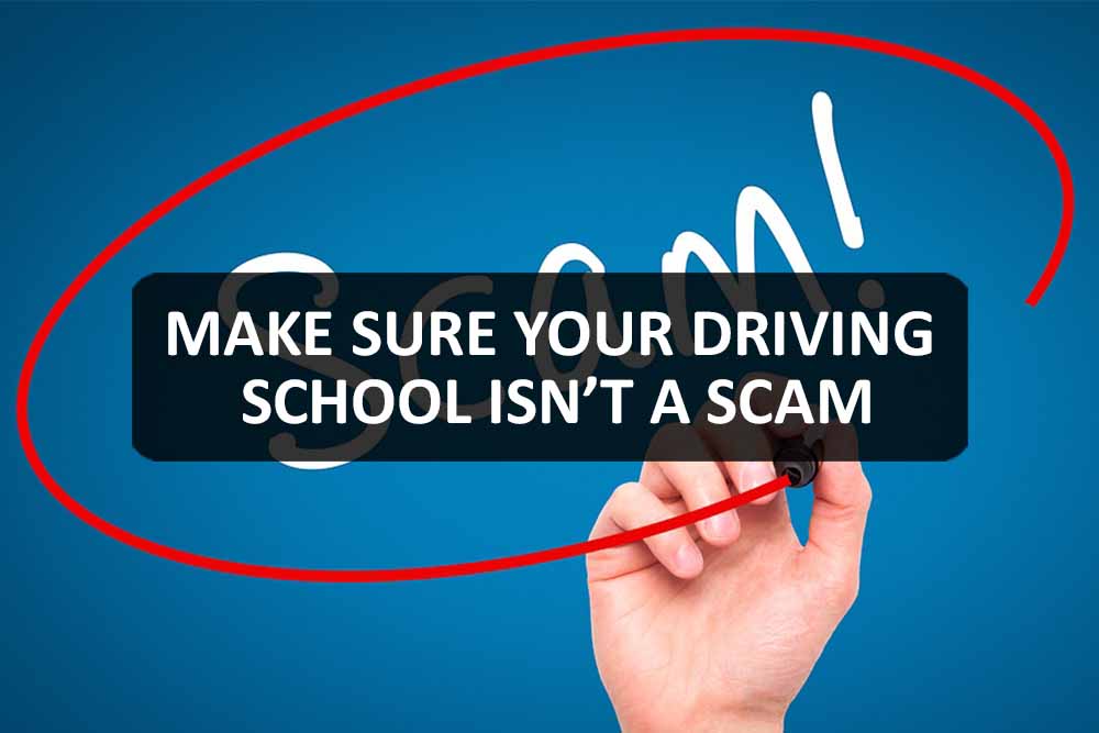 Make Sure Your Driving School Isn’t A Scam
